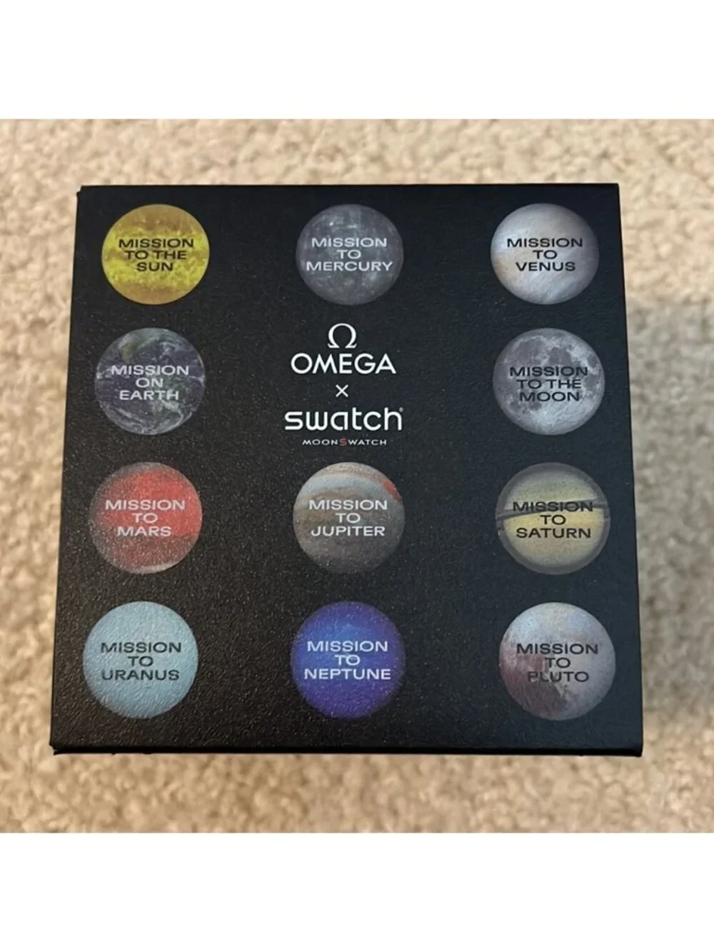 Omega x Swatch Mission to the Moon Bioceramic Moonwatch Brand New